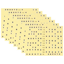 Guitar Fretboard Decal Kit 7 Teile Nummern Aufkleber Ohne Rückstände