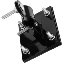 Fixation Panier Vélo Avant Solide Noir Métal Plastique