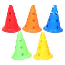 Road Cones Pe For Basketball Training 5pcs 11.8x8.7x8.7in
