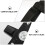 4Pcs Black Aluminum Alloy Window Handles Modern Durable Window Pulls 8