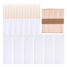 300Pcs Assorted Color Bamboo Hair Removal Wax Sticks for Body Use