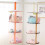 Foldable Hanging Mesh Dryer Drying Rack Small Underwear Basket Bra 11