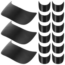 20Pièces Visieres Casquette Polyvalent Noir Résine PVC Pour Activités
