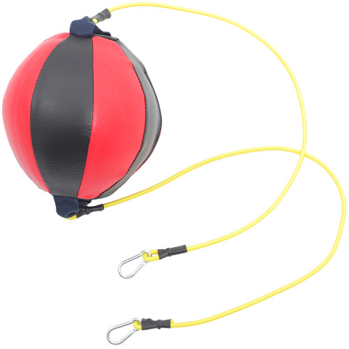 elastic training ball hanging boxing ball for punching workout red 2