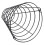 Golf Ball Storage Basket For Outdoor Practice Black 1pcs 1