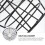 Golf Ball Storage Basket For Outdoor Practice Black 1pcs 8