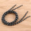 2pcs Black Laces Sneakers High Density Round For Athletic Use 5