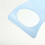 Snow Sled Drag Mat Sky-Blue 1set 9