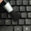 Black Abs 4pcs Keyboard Car Interior Dusting Cleaning Brush 5