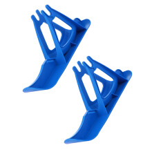 1Set Children Bike Ski Set Blue Plastic Snow Skiing Board Durable