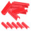Raindrops 50 Pcs Fingertip Brackets Tile Pad 4.50x1.20x1.00cm Red 7