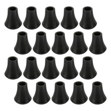 20Pcs Drum Rubber Replacement Feet Black Drum Stand Floor Protectors