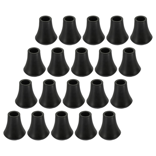 20Pcs Drum Rubber Replacement Feet Black Drum Stand Floor Protectors 1