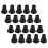 20Pcs Drum Rubber Replacement Feet Black Drum Stand Floor Protectors 3