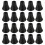 20Pcs Drum Rubber Replacement Feet Black Drum Stand Floor Protectors 6