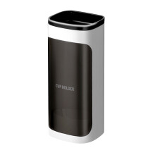 1Pc Durable Plastic Wall Mounted Paper Cup Organizer Dispenser