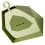 1Set Compact Green Table Squeegee Dustpan Cleaning Tool for Office 11