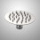1Tête De Douche Inox Durable Argentée 5