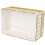 Desktop Wire Storage Bin Metal Organizer For Home Office 1pack 10