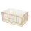 Desktop Wire Storage Bin Metal Organizer For Home Office 1pack 2