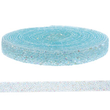 Rhinestone Ribbon Trim Adhesive Rhinestone Strip Resin 1 Roll