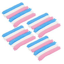300Pcs Disposable Non-Woven Hair Caps Comfortable Beauty Salon Hats