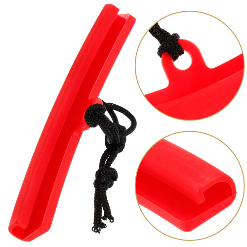 Polyurethane Red Rim Protector for Car Wheels Tire Changing 2