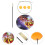 1Ensemble Ensemble D'exercice Ping-Pong Multi Usage En ABS Acier 4