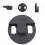 1Pc Durable Rubber Violoncello Mute for Cello Practice Black Compact 4