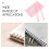 10Pcs Durable Pink Comb Binding Rings for Notebooks Document Binding 5