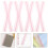 10Pcs Durable Pink Comb Binding Rings for Notebooks Document Binding 6
