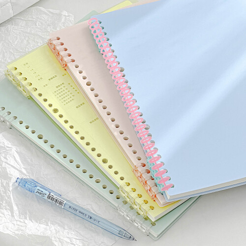 10Pcs Durable Pink Comb Binding Rings for Notebooks Document Binding 2