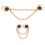 2Pièces Boucles De Serrage Ceinture Jean En Alliage 7