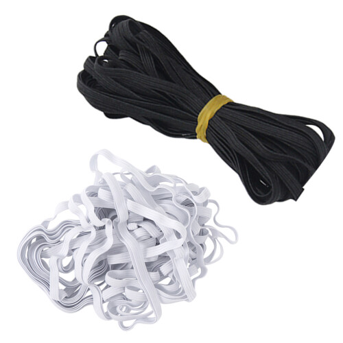 2 Rolls Elastic Webbing Band Rubber For Slingback
