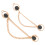2Pièces Boucles De Serrage Ceinture Jean En Alliage 5