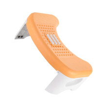 Thickened Footrest Orange And White Footstool Toddler