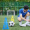 6Pcs Bright Assorted Compact Cones for Soccer Football Speed Training 7