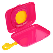 2Pcs Portable Tissue Box Multi-Color Travel Wipe Dispenser for Baby