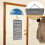 Grey Felt Martial Arts Belt Hanger Wall-Mounted Storage Organizer 6