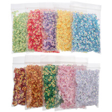 Sequins Bulk Plastic Assorted Color 10pcs