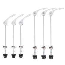 3 Pairs Bicycle Quick Release Hub Component Aluminum Alloy