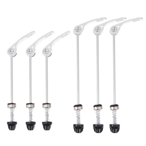 3 Pairs Bicycle Quick Release Hub Component Aluminum Alloy