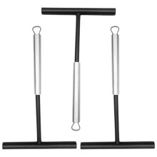 3Stk Crepe Spreader Küchenhelfer Aus 430 Edelstahl & Nylon, Schwarz