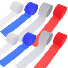 8 Rolls Pastel Streamers Good Decorative Effect Crepe Paper