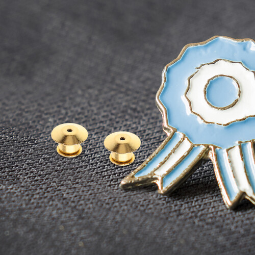 10pcs Metal Pin Backs Locking Pin Studs For Badges Brooches 2