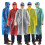 2 Pcs Rain Coat Raincoat -Button Emergency Non-Toxic Women'S 11