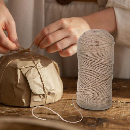 Wrapping Twine Khaki Jute Twine 1 Roll 2