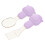1Ensemble Fourchette Bébé Silicone PP Design 1