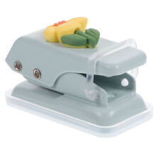 Manual Single Hole Puncher Sky-Blue Portable Paper Craft Tool