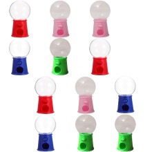 12Pcs Small Candy Dispenser Plastic Toys Multi Color Kids Party Favors